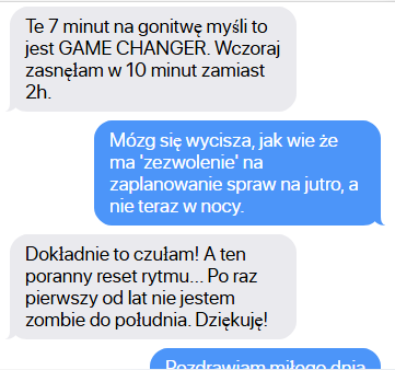 Opinia zadowolonego klienta